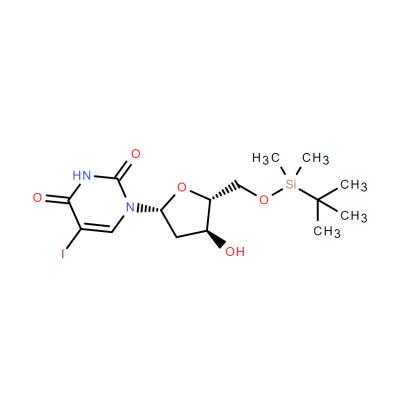 CAS     134218-81-8      5'-O-(TERT-BUTYLDIMETHYLSILYL)-5-IODO-2'-DEOXYURIDINE