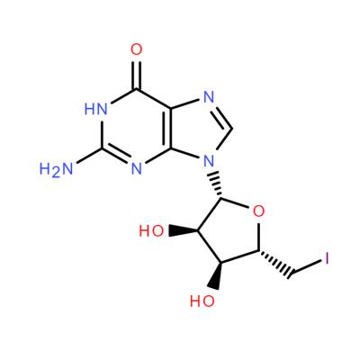 CAS   68200-68-0     5'-Deoxy-5'-iodoguanosine