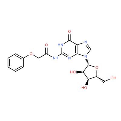 CAS   119824-66-7     N-(2-Phenoxyacetyl)guanosine