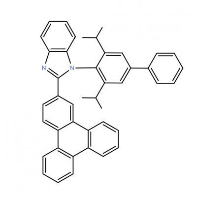 CAS     2768389-68-8    1-(3,5-diisopropyl-[1,1'-biphenyl]-4-yl)-2-(triphenylen-2-yl)-1H-benzo[d]imidazole