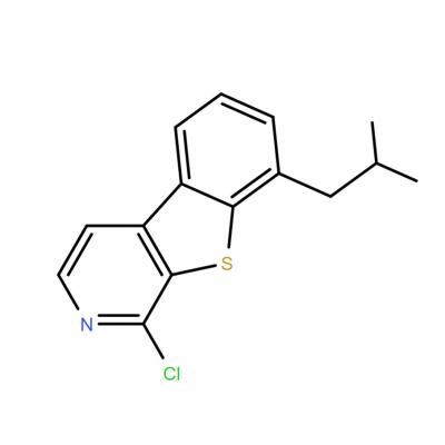 CAS       2926783-53-9     [1]Benzothieno[2,3-c]pyridine, 1-chloro-8-(2-methylpropyl)-