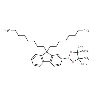 CAS    302554-81-0     9,9-Di-n-octylfluorene-2-boronic acid pinacol ester