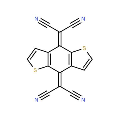 CAS  109573-90-2    2,2'-(Benzo[1,2-b:4,5-b']dithiophene-4,8-diylidene)dimalononitrile