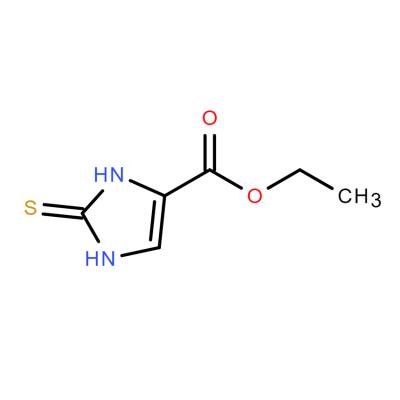 CAS    64038-64-8   4-ETHOXYCARBONYLIMIDAZOLE-2-THIOL