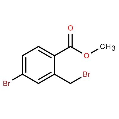 CAS     78471-43-9     METHYL 4-BROMO-2-BROMOMETHYL-BENZOATE