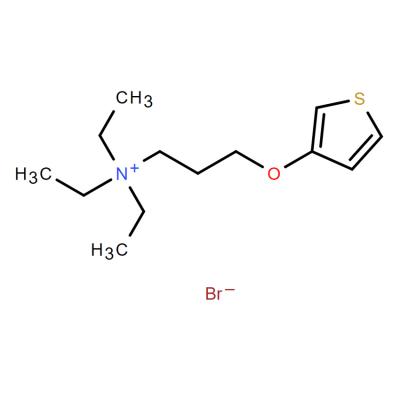 CAS    352454-52-5    N,N,N-triethyl-3-(thiophen-3-yloxy)propan-1-aminium bromide