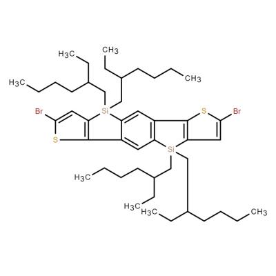 CAS    1217503-11-1    2,7-Dibromo-benzo[1,2-b:4,5-b]bis(4,4'-diethylhexyl-4H-silolo[3,2-b]thiophene)