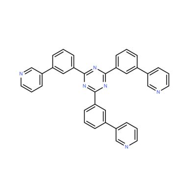 CAS  939430-26-9    2,4,6-Tris(3-(pyridin-3-yl)phenyl)-1,3,5-triazine