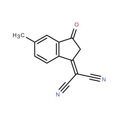 CAS   2047352-75-8    2-(6-Methyl-3-oxo-indan-1-ylidene)-malononitrile