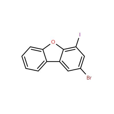 CAS   1401068-25-4   2-bromo-4-iodo-dibenzofuran