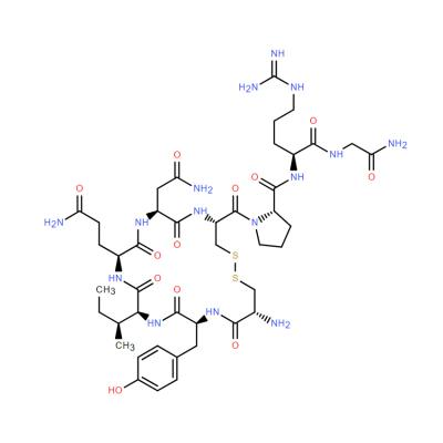 CAS   113-80-4   CYS-TYR-ILE-GLN-ASN-CYS-PRO-ARG-GLY-NH2