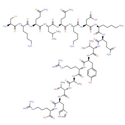 CAS   101038-78-2    (CYS0)-ADENYLATE CYCLASE-STIMULATING G-ALPHA PROTEIN (28-42)