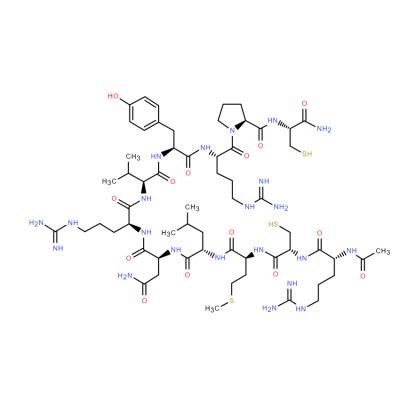 CAS   440635-61-0     AC-D-ARG-CYS-MET-LEU-ASN-ARG-VAL-TYR-ARG-PRO-CYS-NH2