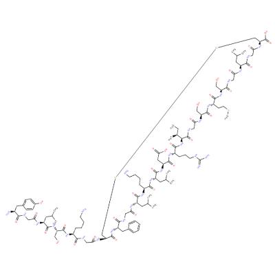 CAS   142878-79-3    (TYR0)-C-TYPE NATRIURETIC PEPTIDE (32-53) (HUMAN, PORCINE, RAT)