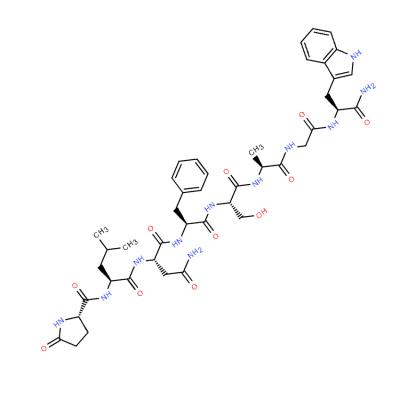 CAS   98968-94-6    ADIPOKINETIC HORMONE II LOCUSTA MIGRATORIA SEQUENCE