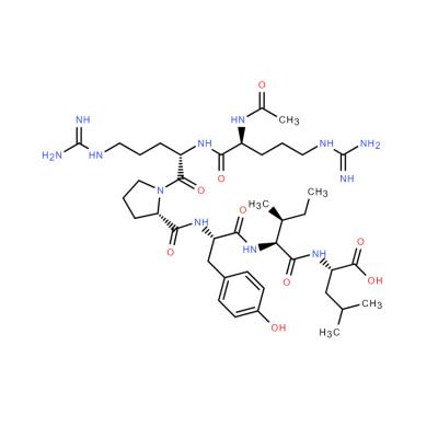 CAS   74853-69-3    AC-ARG-ARG-PRO-TYR-ILE-LEU-OH